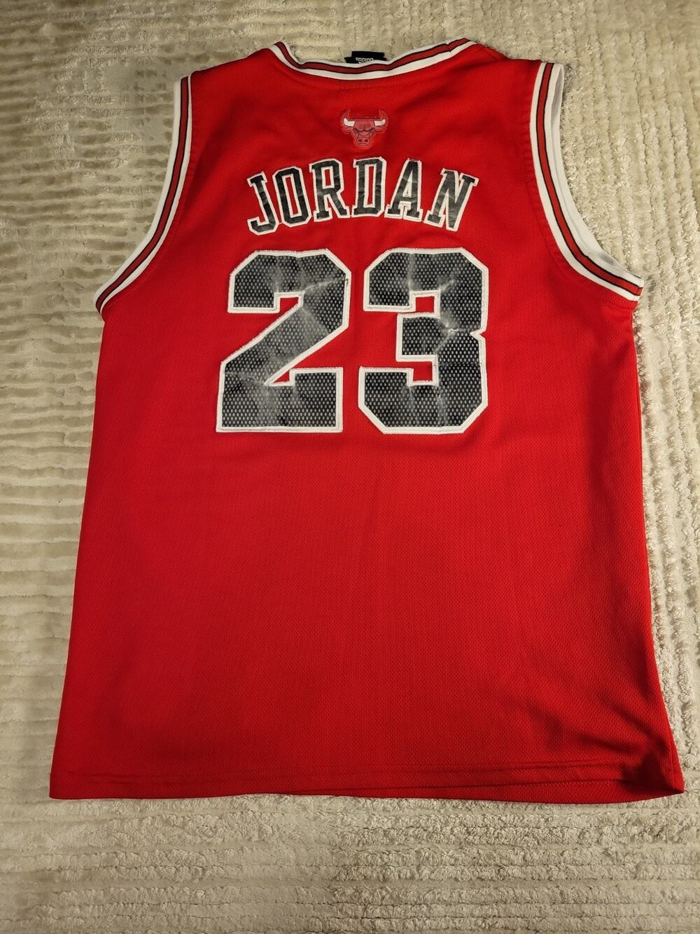 Nike Michael Jordan Chicago Bulls Jersey Basketball Youth Size XL Boys 18-20